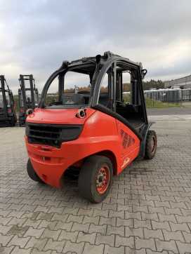 Használt targonca LINDE H40D Containerfähig DIESEL VIERRADFRONTSTAPLER (13000909)