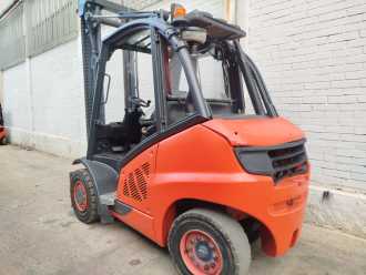 Használt targonca LINDE H40D DIESEL VIERRADFRONTSTAPLER (13072709)