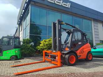 Használt targonca LINDE H45D-02 DIESEL VIERRADFRONTSTAPLER (13056730) backdrop