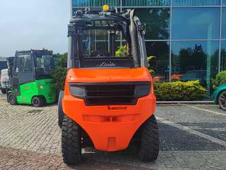 Használt targonca LINDE H45D-02 DIESEL VIERRADFRONTSTAPLER (13056730)