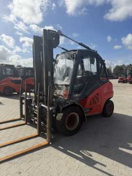 Használt targonca LINDE H45D-02 DIESEL VIERRADFRONTSTAPLER (13068782) backdrop