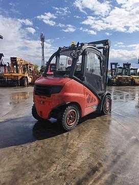 Használt targonca LINDE H45D-02 DIESEL VIERRADFRONTSTAPLER (13071221)