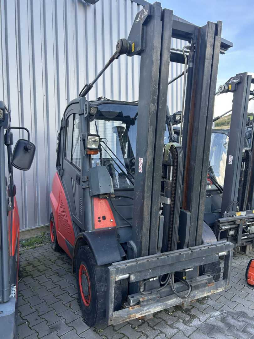 Használt targonca LINDE H45D-02 DIESEL VIERRADFRONTSTAPLER (13071233)