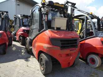 Használt targonca LINDE H45D-02 DIESEL VIERRADFRONTSTAPLER (13071233)