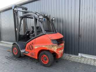 Használt targonca LINDE H45D-02 DIESEL VIERRADFRONTSTAPLER (13071993)