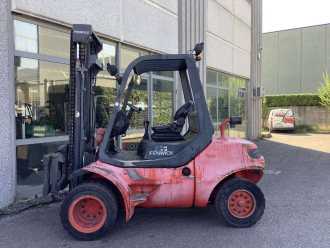 Használt targonca LINDE H45D-04-600 DIESEL VIERRADFRONTSTAPLER (13035969)