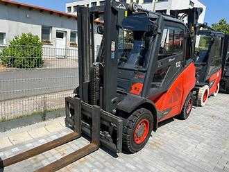 Használt targonca LINDE H45D DIESEL VIERRADFRONTSTAPLER (12795656)