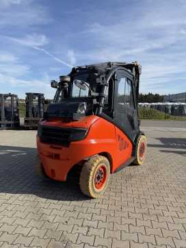 Használt targonca LINDE H45T-02 GAS VIERRADFRONTSTAPLER (13026079)