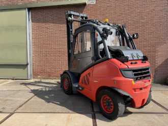 Használt targonca LINDE H45T-02 GAS VIERRADFRONTSTAPLER (13054649)