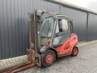 Használt targonca LINDE H45T GAS VIERRADFRONTSTAPLER (13009611) backdrop