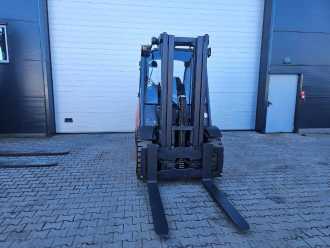 Használt targonca LINDE H50D-01 - TRIPLEX DIESEL VIERRADFRONTSTAPLER (12957355)
