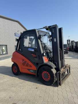 Használt targonca LINDE H50D-02/600 DIESEL VIERRADFRONTSTAPLER (12970307)