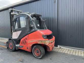 Használt targonca LINDE H50D-02/600 DIESEL VIERRADFRONTSTAPLER (13051001)