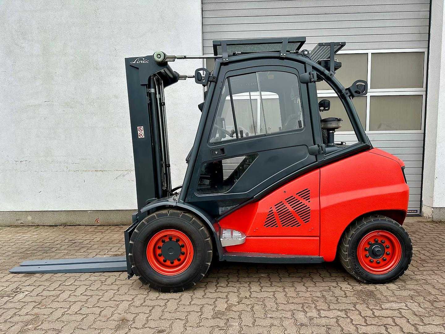 Használt targonca LINDE H50D-02 DIESEL VIERRADFRONTSTAPLER (12904832)