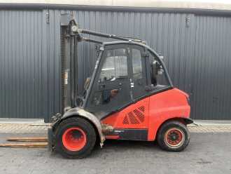 Használt targonca LINDE H50D-02 DIESEL VIERRADFRONTSTAPLER (13043298)