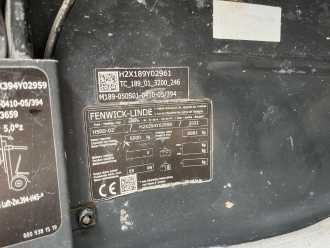 Használt targonca LINDE H50D-02 DIESEL VIERRADFRONTSTAPLER (13043298)