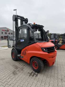 Használt targonca LINDE H50D-02 DIESEL VIERRADFRONTSTAPLER (13063000)