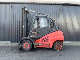 Használt targonca LINDE H50D-02 DIESEL VIERRADFRONTSTAPLER (13066520)