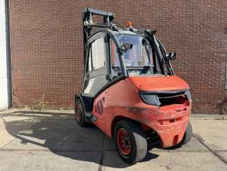 Használt targonca LINDE H50D-02 DIESEL VIERRADFRONTSTAPLER (13067545)