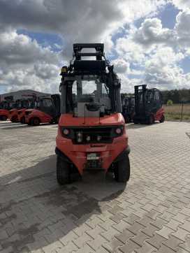 Használt targonca LINDE H50D-02 DIESEL VIERRADFRONTSTAPLER (13068784)