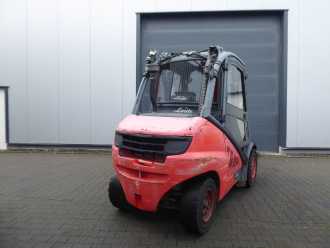 Használt targonca LINDE H50D-02 DIESEL VIERRADFRONTSTAPLER (13075323)