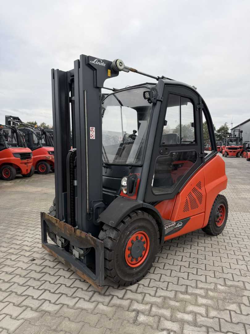 Használt targonca LINDE H50D-02 DIESEL VIERRADFRONTSTAPLER (13075630)
