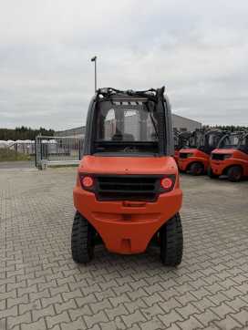 Használt targonca LINDE H50D-02 DIESEL VIERRADFRONTSTAPLER (13075630)
