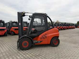 Használt targonca LINDE H50D-02 DIESEL VIERRADFRONTSTAPLER (13075630)