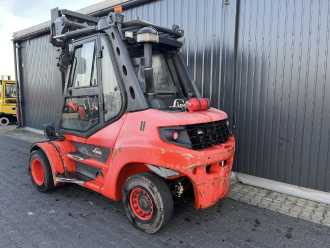 Használt targonca LINDE H50D-03 DIESEL VIERRADFRONTSTAPLER (13074851)