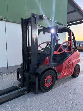Használt targonca LINDE H50D DIESEL VIERRADFRONTSTAPLER (13003622)
