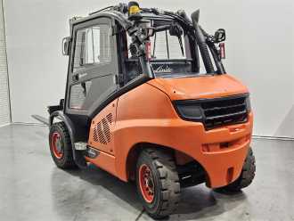 Használt targonca LINDE H50D DIESEL VIERRADFRONTSTAPLER (13023310)