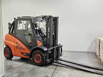 Használt targonca LINDE H50D DIESEL VIERRADFRONTSTAPLER (13023310)