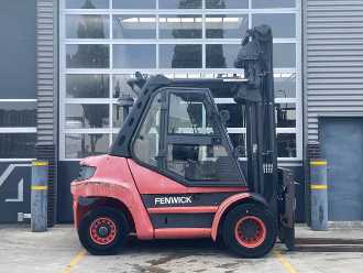 Használt targonca LINDE H60D-02 DIESEL VIERRADFRONTSTAPLER (12925288)