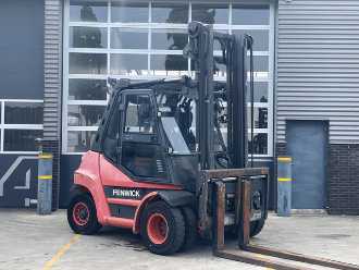 Használt targonca LINDE H60D-02 DIESEL VIERRADFRONTSTAPLER (12925288)