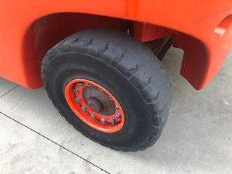 Használt targonca LINDE H80 T / 1100 GAS VIERRADFRONTSTAPLER (12962247)