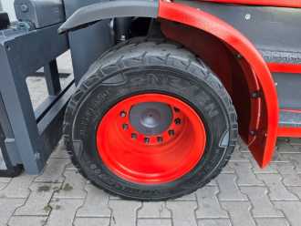 Használt targonca LINDE H80D-02 DIESEL VIERRADFRONTSTAPLER (13046283)