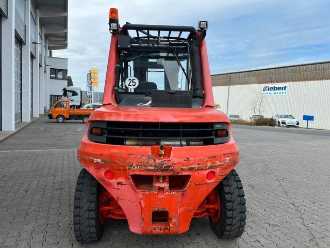 Használt targonca LINDE H80D-03 /900 / 4,5m / 4.043h / Verstellgerät SS DIESEL VIERRADFRONTSTAPLER (13038807)