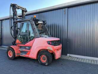 Használt targonca LINDE H80D-03/900 DIESEL VIERRADFRONTSTAPLER (13070470)
