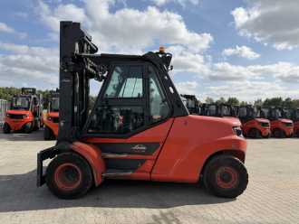 Használt targonca LINDE H80D/1100 DIESEL VIERRADFRONTSTAPLER (13058002)