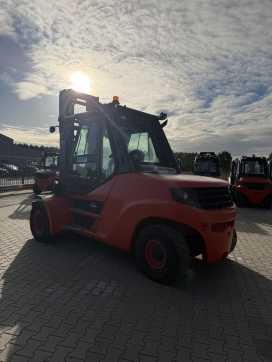 Használt targonca LINDE H80D/1100 DIESEL VIERRADFRONTSTAPLER (13074835)