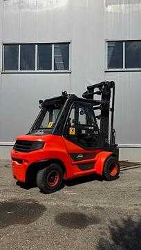 Használt targonca LINDE H80D DIESEL VIERRADFRONTSTAPLER (13026582)