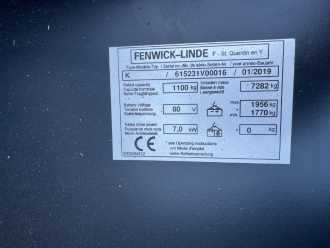 Használt targonca LINDE K ELEKTRO HOCHHUBKOMMISSIONIERER (13031000)