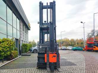 Használt targonca LINDE K ELEKTRO HOCHREGALSCHMALGANGSTAPLER (13005116)