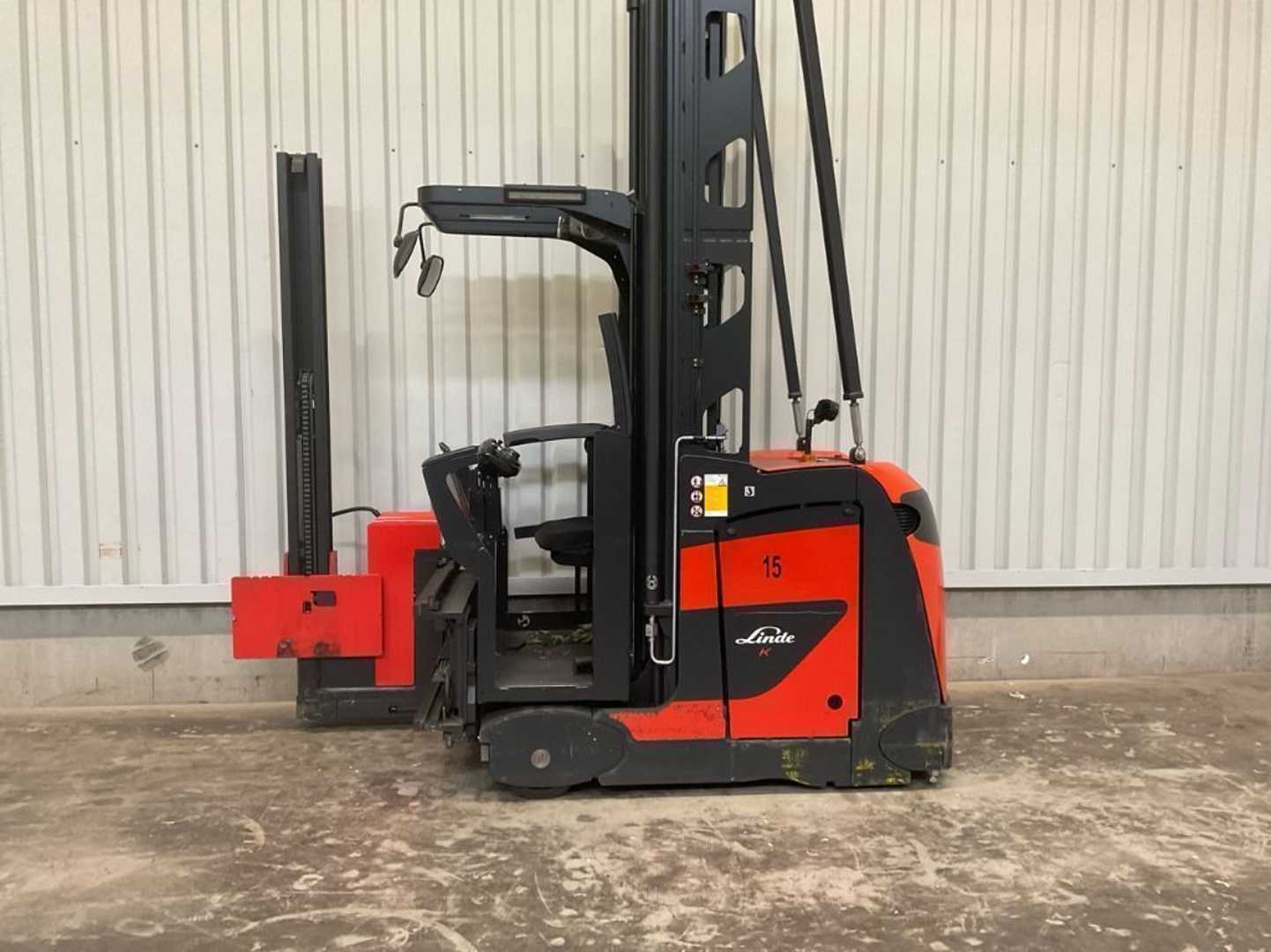 Használt targonca LINDE K-Gerät BR011 ELEKTRO HOCHREGALSCHMALGANGSTAPLER (12984184)
