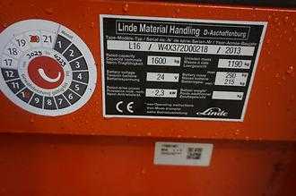Használt targonca LINDE L 16 - Triplex - 4.266mm Hubhöhe ELEKTRO HOCHHUBWAGENDEICHSEL (13075825)