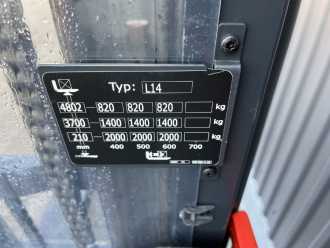 Használt targonca LINDE L14 ELEKTRO HOCHHUBWAGENDEICHSEL (13067520)