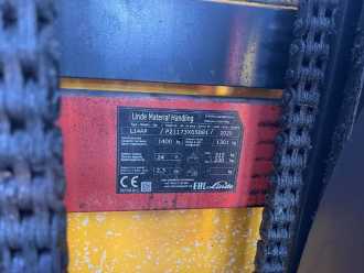 Használt targonca LINDE L14AP ELEKTRO HOCHHUBWAGENFAHRERSTAND (13054581)
