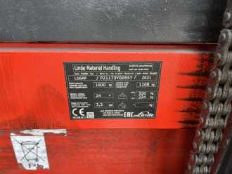 Használt targonca LINDE L16AP ELEKTRO HOCHHUBWAGENFAHRERSTAND (13065380)