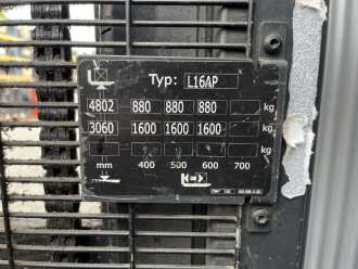 Használt targonca LINDE L16AP ELEKTRO HOCHHUBWAGENFAHRERSTAND (13068304)