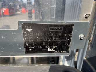 Használt targonca LINDE L16R ELEKTRO HOCHHUBWAGENFAHRERSITZ (13065372)